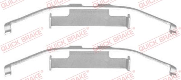 QUICK BRAKE Комплектующие, колодки дискового тормоза 109-1097